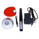 Dental wireless LED Curing Light Lamp Adjustable blue light Light Intensity meter