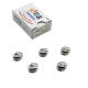 5PCS Dental Kid Primary Molar Teeth Temporary Crowns 1st Molar stainless steel for Upper Left 4#