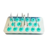 Dental Metal 16 Holes Scaler Tips Holder