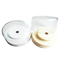 24 holes cylindrical shape Dental plastic bur holder