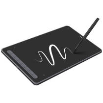 XPPen Deco L Drawing Tablets- 10x6” Computer Graphic Tablet with Updated Battery-Free X3 Digital Stylus and 8 Shortcuts Drawing PAD Compatible with Chrome, Widows 11, Linux, Mac, and Android (Black)