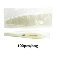 100pcs/Bag Dental Materials Oral Camera Sleeve 24.6x5cm