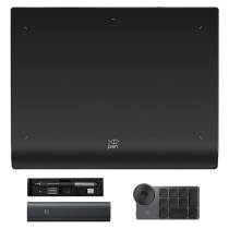 XPPen Wireless Drawing Tablet Deco Pro LW 2nd, 11 Inch Bluetooth Computer Graphics Tablet with X3 Pro Stylus & Mini Key-dial, Digital Drawing Pad for Animation, Digital Art, Video Editing
