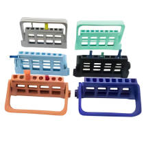 8 holes Dental Plastic Disinfection Box Shelf Resistant to 135 ° For Endo Files
