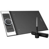 XPPen Deco Pro Small Graphics Drawing Tablet Ultrathin Digital Pen Tablet with Tilt Function Double Wheel and 8 Shortcut Keys 8192 Levels Pressure 9x5 Inch Working Area