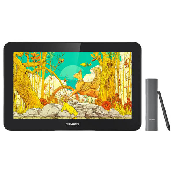 XPPen Drawing Tablet with Screen Artist Pro 16TP Computer Graphics Tablet Touch Screen 4K UHD 15.6inch Digital Art Tablet Drawing Monitor Creative Pen Display with 92% Adobe RGB