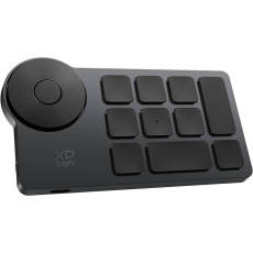 XPPen Mini Keydial ACK05 Wireless Shortcut Keyboard Bluetooth Programmable Express Remote Control with Dial & Customized Express Keys for Drawing Tablet PC MacBook Windows Images Video Editing