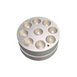 Lab Reaction tube heating module Heater  For 25ml Dia 22-23mm Tube 9 Holes