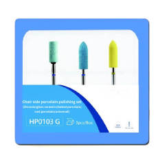 3PCS/KIT Dental External Oral Polishing Basic Kit for Procelain HP0103G