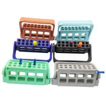 16 holes Dental Plastic Disinfection Box Shelf Resistant to 135 ° For Endo Files