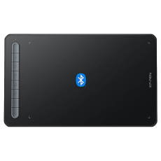 XPPen Drawing Tablet Deco MW Bluetooth Wireless Computer Graphics Tablet, Battery-Free X3 Stylus and 8 Shortcut Keys, Compatible with Chrome OS, Windows 7/8/10/11, Linux, Mac, Android (8x5 in, Black)
