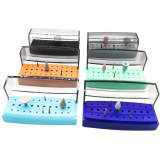 30 holes Dental Plastic Disinfection Box shelf Resistant to 135 ° 20 high, 10 slow speed