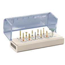 11pcs/kit Dental KIT OF PREPARATION TEETH FOR PORCELAIN VENEERS FG0811D