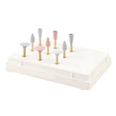 Dental Oral use Porcelain teeth polishing set 9pcs/kit For slow speed handpiece