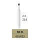 10pcs Dental Tungsten Carbide Bur 22MM 010/023 Low speed RA/CA Shank RA41