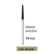 10 PCS Dental FG XL Surgical Bur TR-X12 199/016 Medium Grit For High speed handpiece