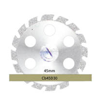 10pcs Dental Fast Cutting Plaster Disc 0.3mm, Double Sided Cb45D30