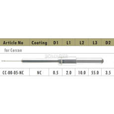 1pc Dental Lab CAD/CAM Milling Burs For Cercon,For Zirconia CC-00-05-NC