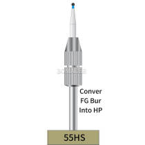 10PCS Bomaoer Dental Lab Reinforced Stainless Steel Mandrels - 55HS