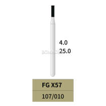 10pcs Dental Oral Surgical Burs of FG X57 25MM Tungsten Carbide 107/010 BOMAOER