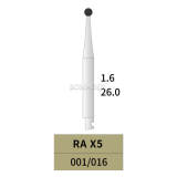10pcs Dental Oral Surgical Burs RA X5 26MM 010/018 Tungsten Carbide Slow speed