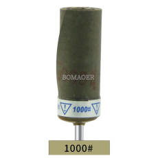 10pcs Dental Lab Sandpaper Kit 1000# Grit with Mandrels for Fine Polishing