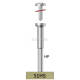 10PCS Bomaoer Dental Lab Reinforced Stainless Steel Mandrels - 51HS