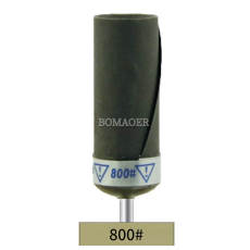 10pcs Dental Lab Sandpaper Kit 800# Grit with Mandrels for Fine Polishing