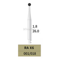 10pcs Dental Oral Surgical Burs RA X6 26MM 010/018 Tungsten Carbide Slow speed