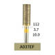 10pcs Dental Lab Full-Sintered Diamond.HP bur A037EF Extra Fine Grit For Metal