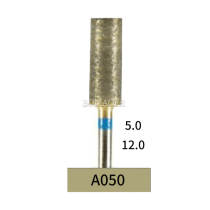 10pcs Dental Lab Full-Sintered Diamond.HP bur A050 Medium Grit For Metal