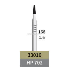 10pcs Dental Lab HP Tungsten Carbide Bur Taper HP 702 1.6mm