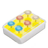 10PCS Dental Diamond Polisher Medium SR204F Bomaoer Made