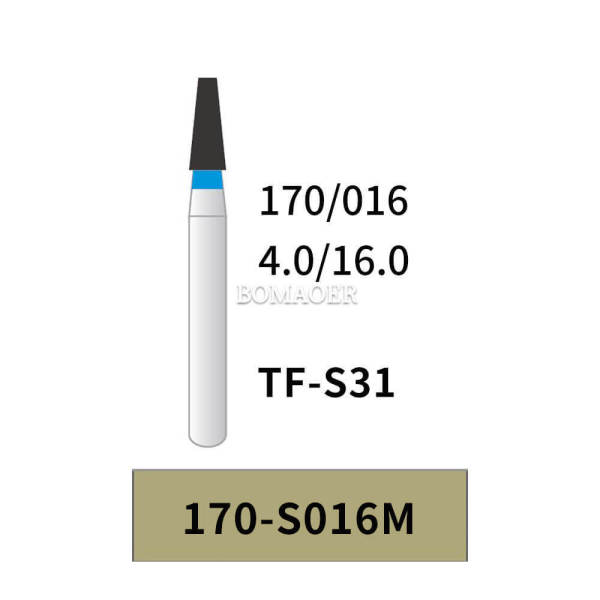 10 PCS Dental FG Short Bur TF-S31 170/016 Medium Grit For High speed handpiece