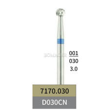1pc Dental Lab Tungsten Carbide Cutter,HP Polisher Medium Plain Cut D030CE