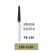 10pcs Diamond Bur Spec. FG 22mm 199-018C Coarse Grit TR-13C BOMAOER