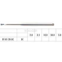 1pc Dental Lab CAD/CAM Milling Burs For Dentium,For Zirconia DT-01-20-DC