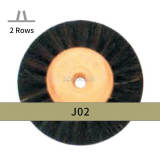 10PCS Bomaoer Dental Polishing Set Bristle Cotton Brush & Wheel J02