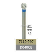 1PC Dental Lab Tungsten Carbide Cutter.HP Polisher Medium Cross Cut D040CE
