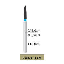 10 PCS Dental FG XL Surgical Bur FO-X21 249/014 Medium Grit For High speed handpiece