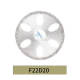10pcs Dental Diamond Disc Thin, 0.2x22mm Double Sided Fine Grit F22D20