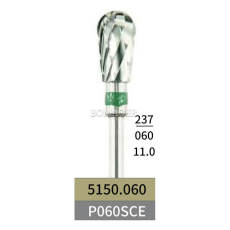 1pc Dental Lab Tungsten Carbide Cutter,HP Polisher Coarse Cross Cut P060SCE