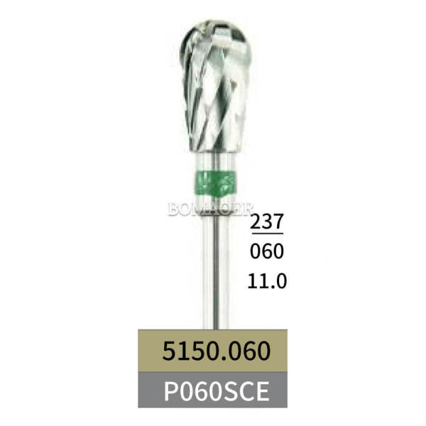 1pc Dental Lab Tungsten Carbide Cutter,HP Polisher Coarse Cross Cut P060SCE