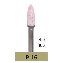10pcs Dental Lab Pink Grinding Stones Medium Grit for Metal Alloy P16