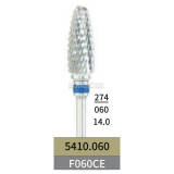 1pc Dental Lab Tungsten Carbide Cutter,HP Polisher Medium Cross Cut F060CE