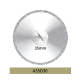 10pcs Dental Fast Cutting Plaster Disc 0.3mm, Double Sided A35D30