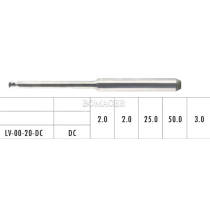 1pc Dental Lab CAD/CAM Milling Burs For 3 MESPE LAVA ,For Zirconia LV-01-20-DC