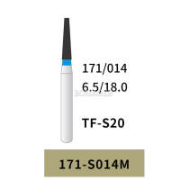 10 PCS Dental FG Short Bur TF-S20 171/014 Medium Grit For High speed handpiece