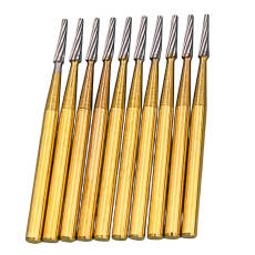 10PC Dental Orthodontic Debonding & Finishing High-speed Carbide Burs FG7702