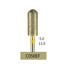 10pcs Dental Lab Full-Sintered Diamond.HP bur C050EF Extra Fine Grit For Metal